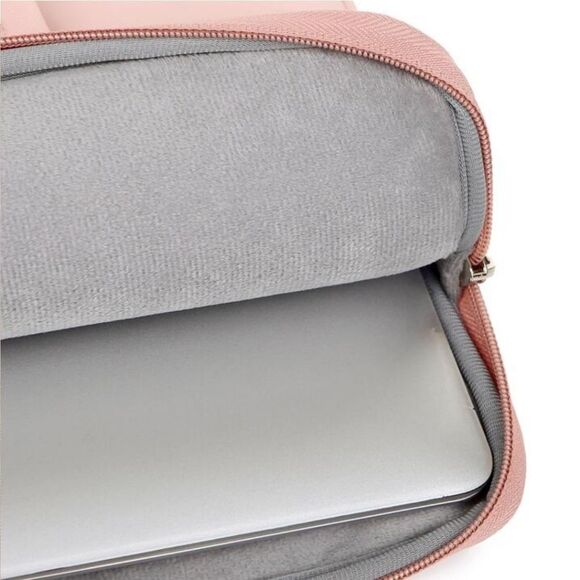 LAPTOP Briefcase Pink Handbag - Picture 8 of 14